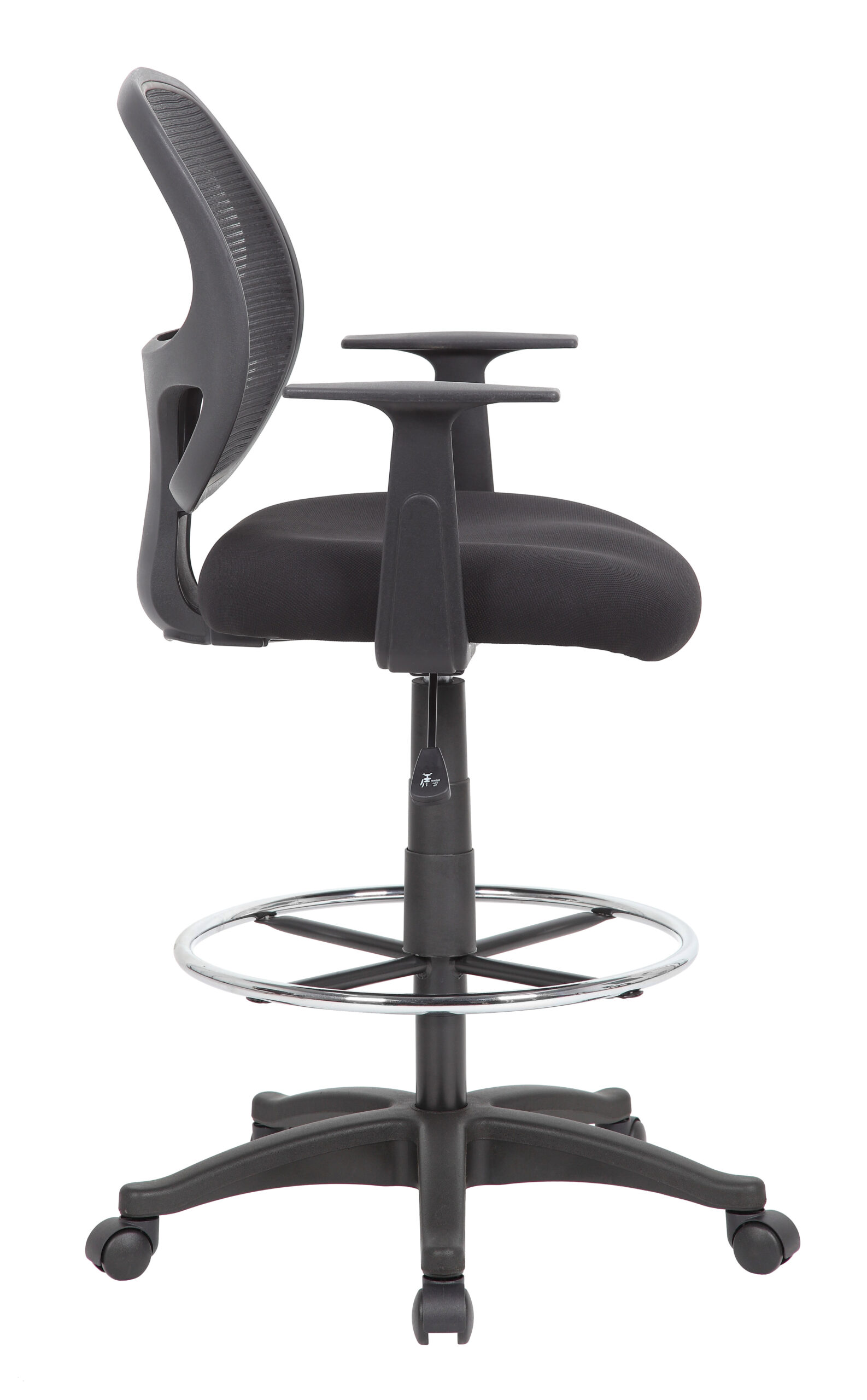 Boss Commercial Grade Mesh Stool W/ Arms - Image 2