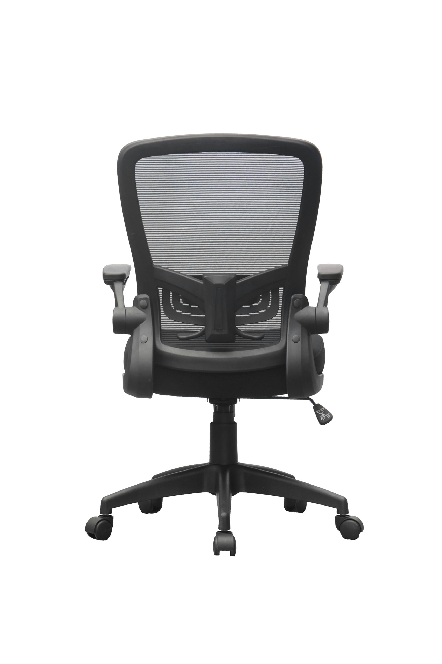 Boss Black Mesh, Flip Arm, Task Chair, Black Frame - Image 5