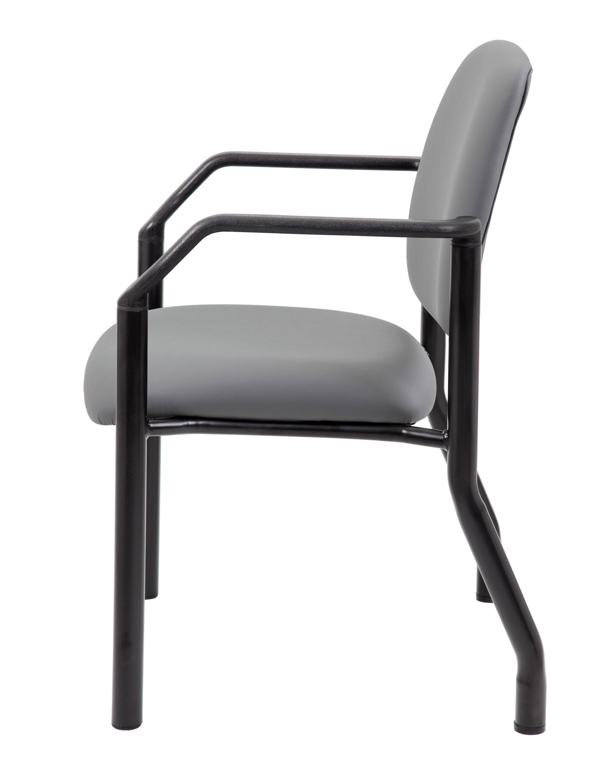 Boss Chair Mid Back Guest Chair, 300 lb capacity, Antimicrobial Vinyl - Image 8