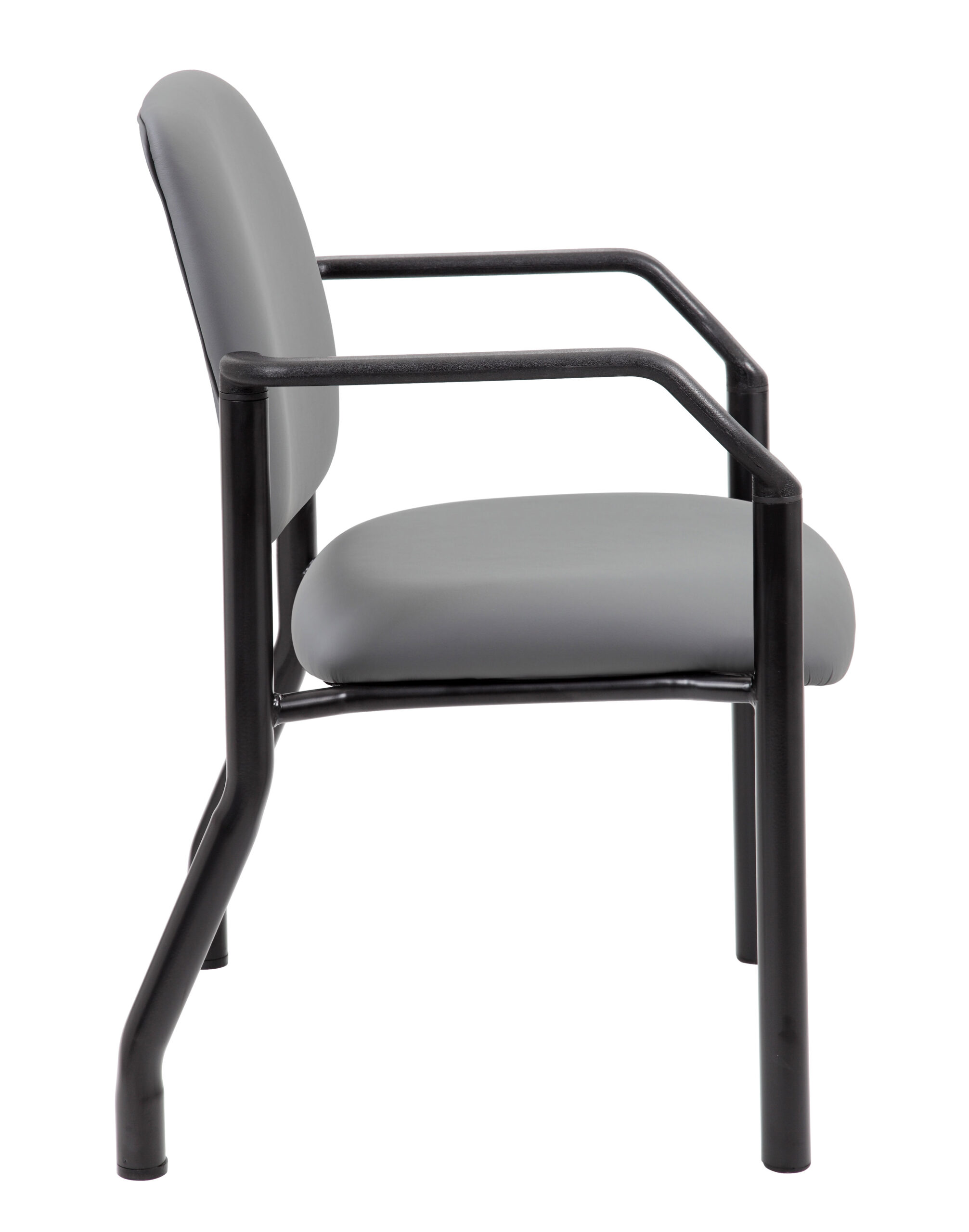 Boss Chair Mid Back Guest Chair, 300 lb capacity, Antimicrobial Vinyl - Image 6