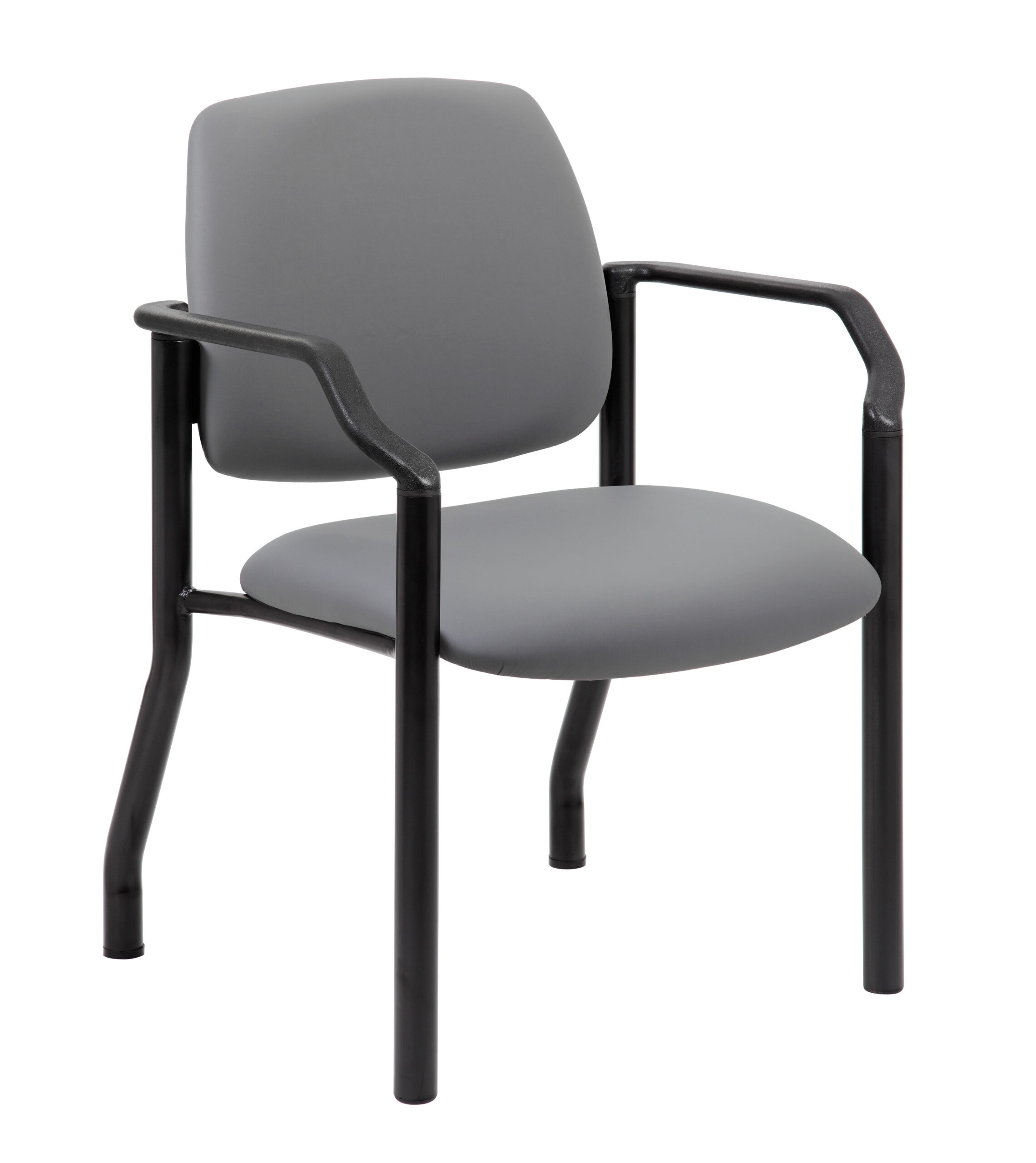Boss Chair Mid Back Guest Chair, 300 lb capacity, Antimicrobial Vinyl - Image 4