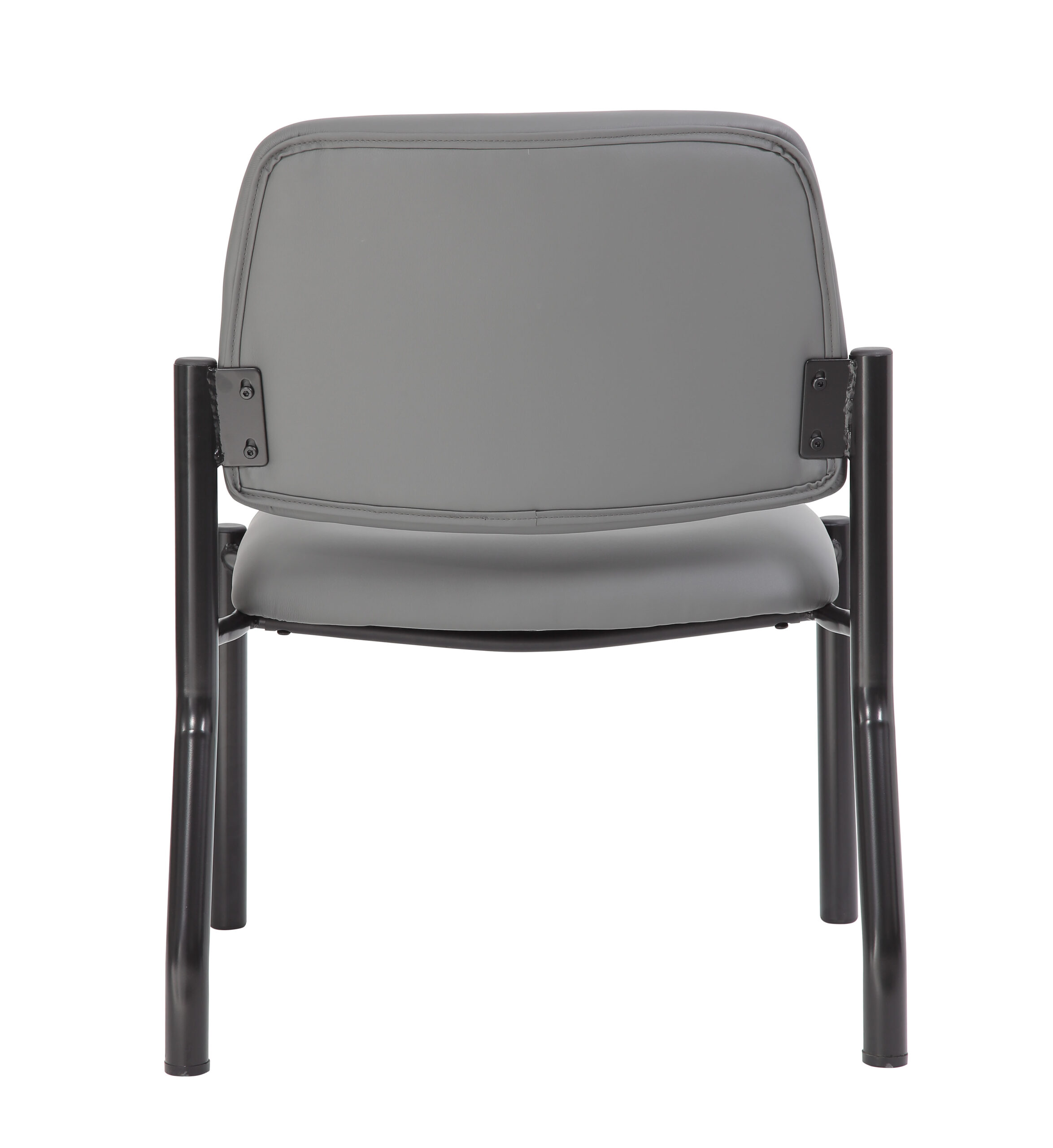 Boss Chair Mid Back Armless Guest Chair, 400 lb capacity, Antimicrobial Vinyl - Image 5