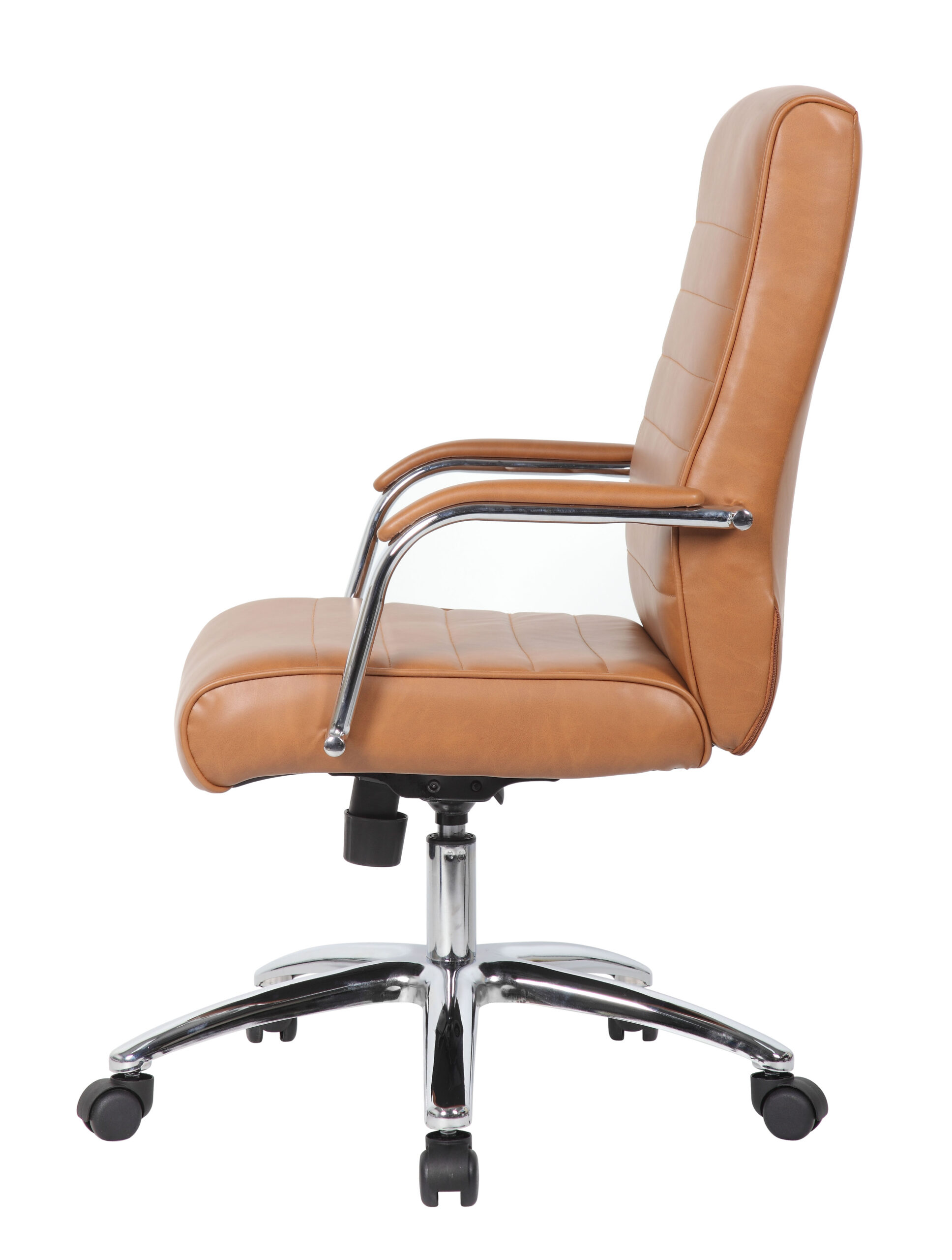 Boss Modern Executive Conference Chair-Ribbed, Caramel - Image 6