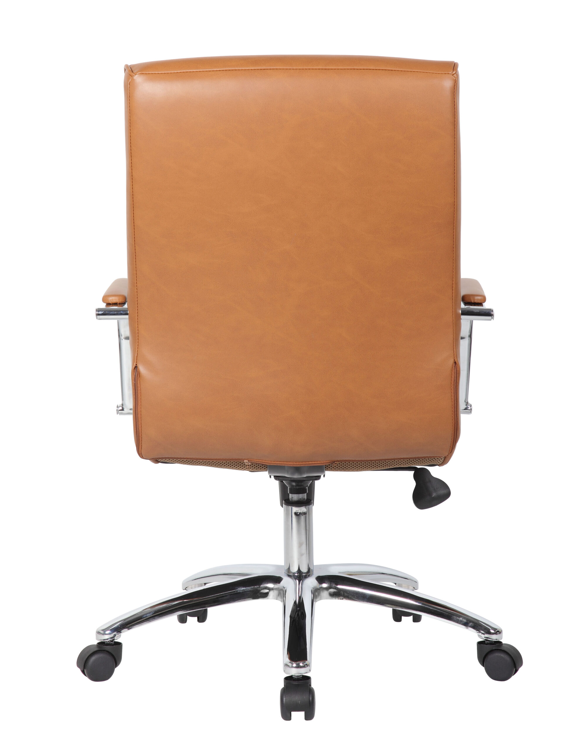 Boss Modern Executive Conference Chair-Ribbed, Caramel - Image 5