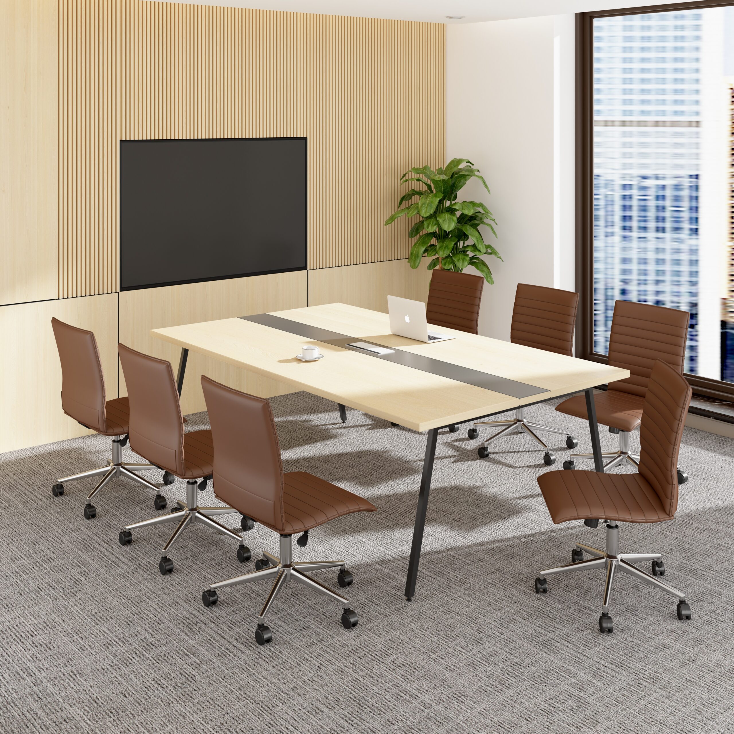 Boss Hospitality Task Chair, Brown - Image 8