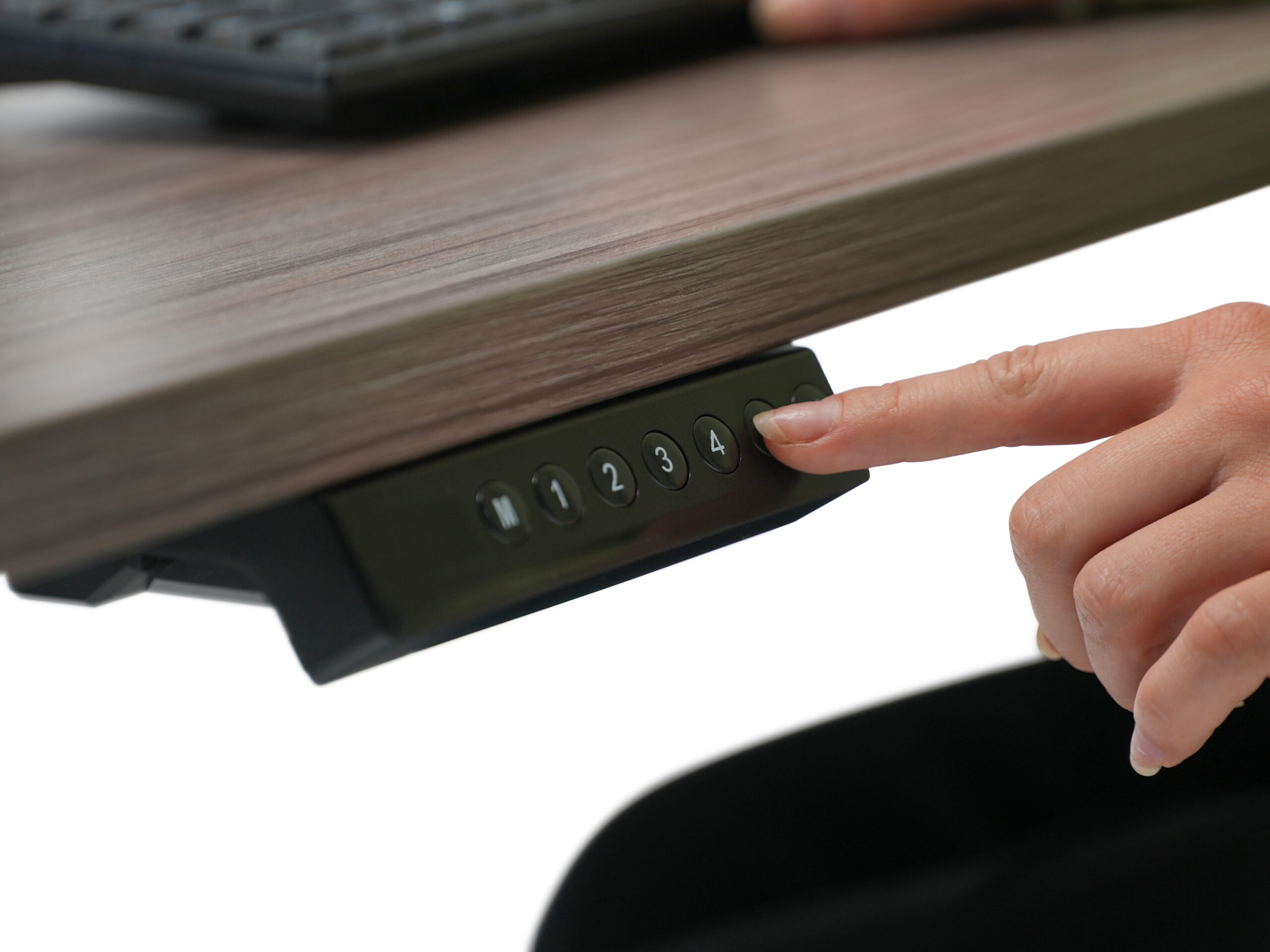 Boss S603 Motorized Standing Desk Base – Silver | Electric Height Adjustable Desk Frame (Tops sold separately) - Image 3