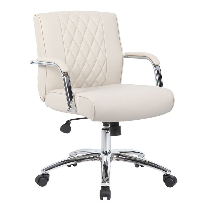 Boss Lillian Modern Task Chair, Cream