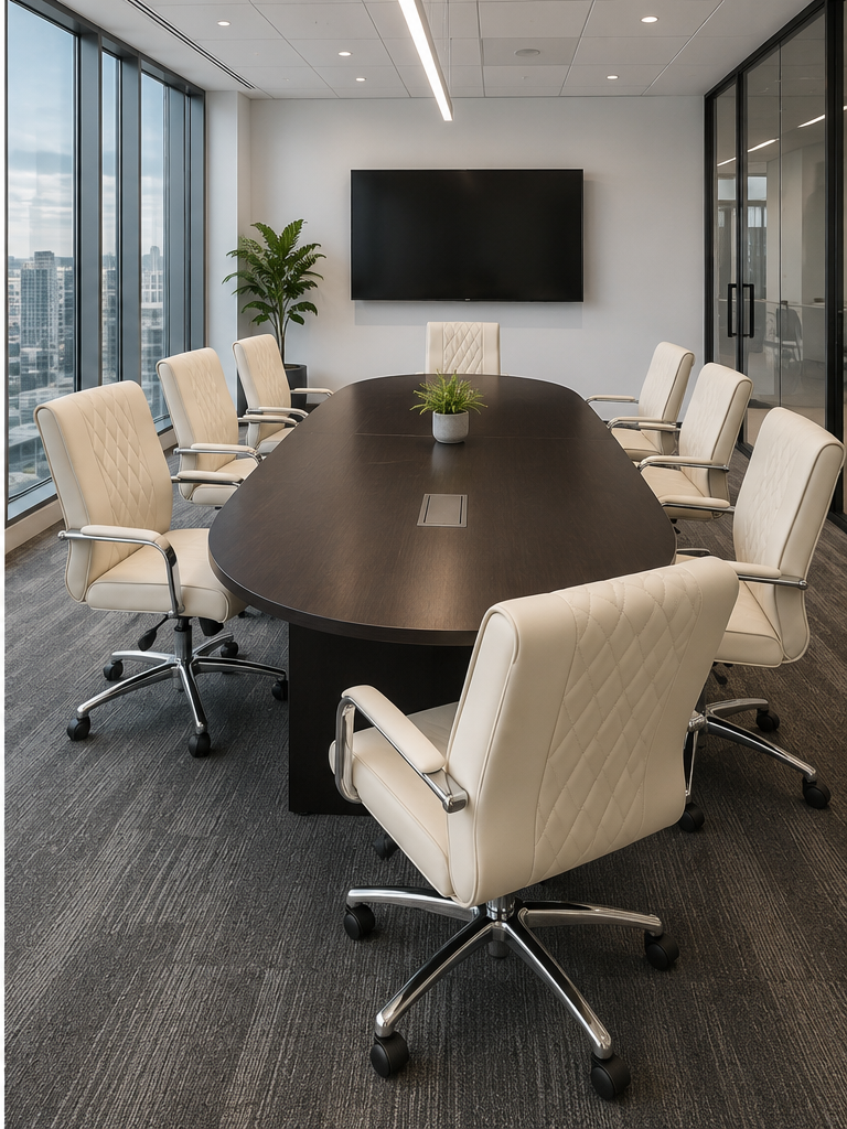 Boss Lillian Modern Task Chair, Cream - Image 7