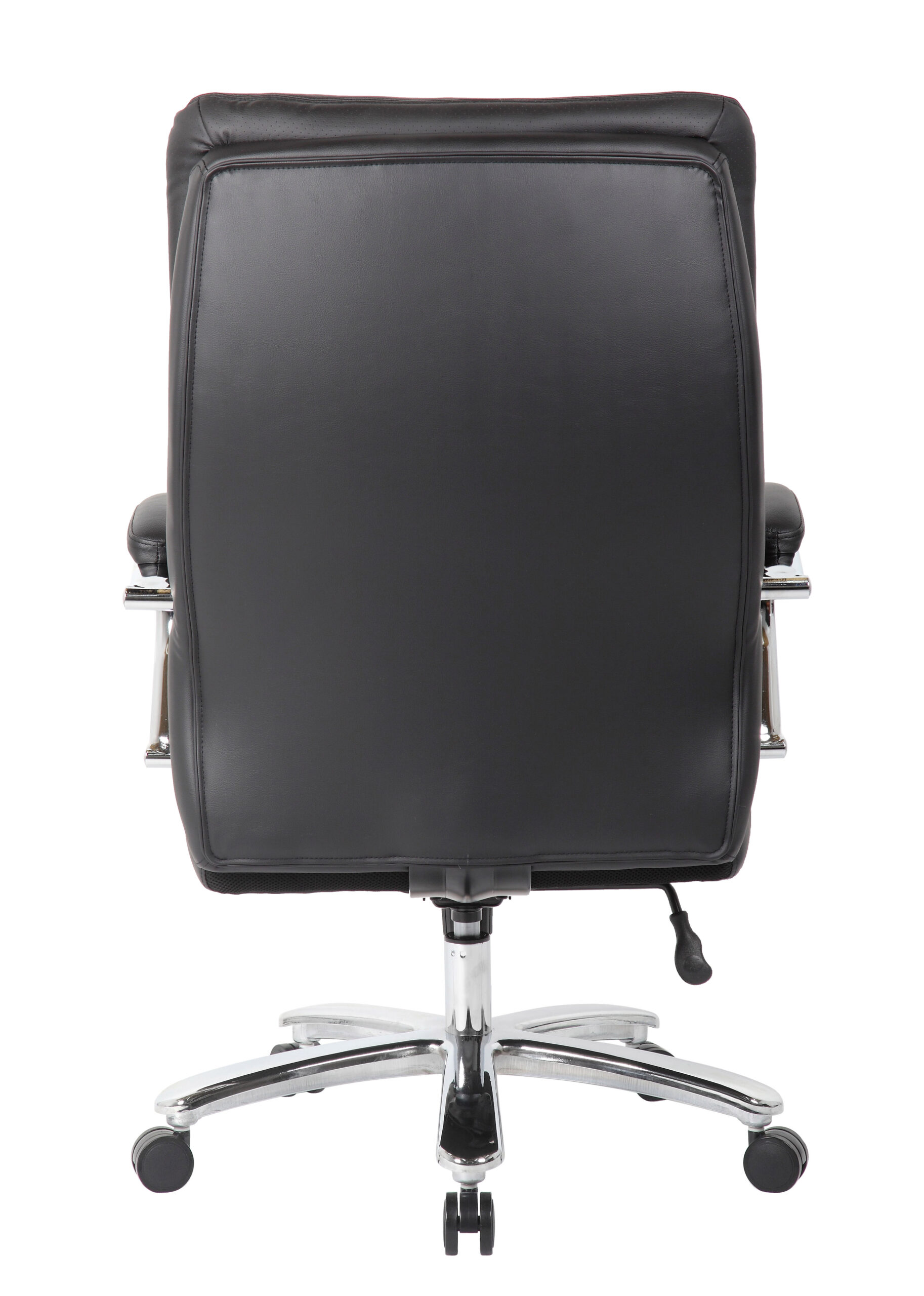 Boss Top Grain Leather 400 LB Executive Chair - Black - Image 5