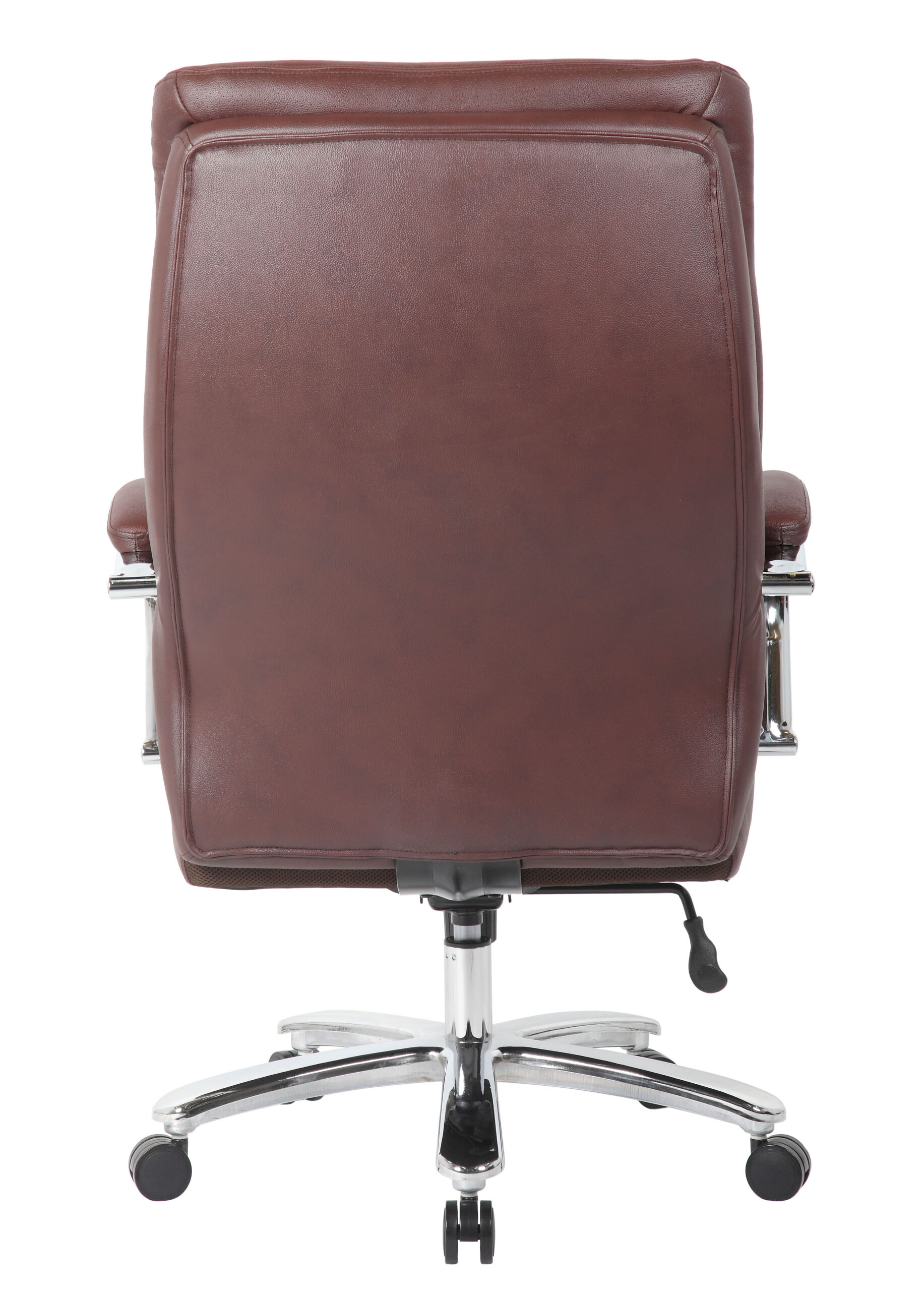 Boss Top Grain Leather 400 LB Executive Chair - Burgundy - Image 2