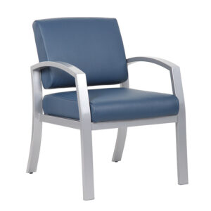 Boss Conrad Antimicrobial Guest/Reception Chair, Blue