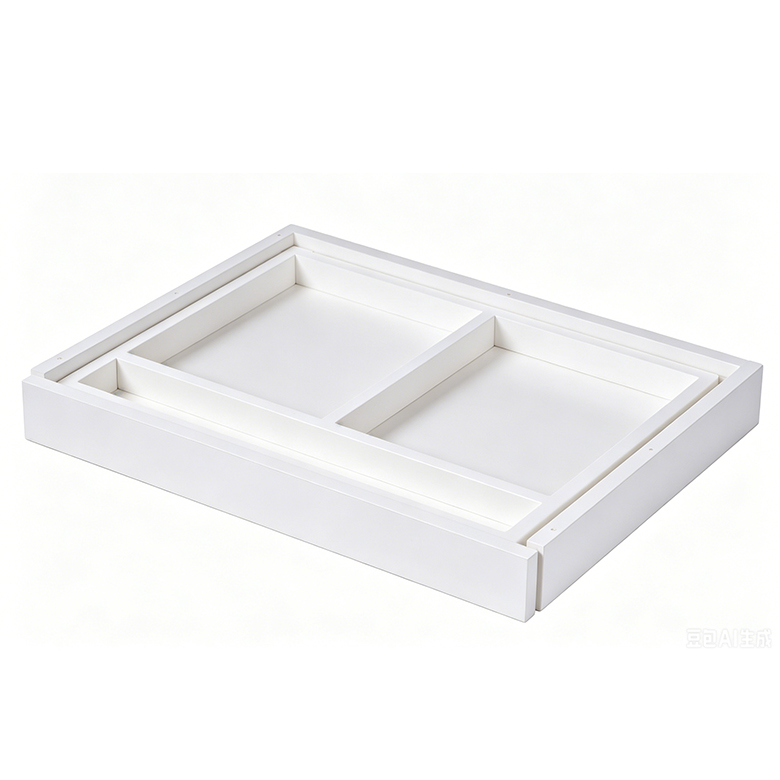 Boss Center Drawer, White
